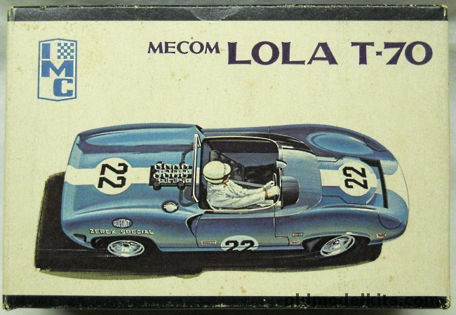 IMC 1/25 Mecom Lola T-70, 108-200 plastic model kit